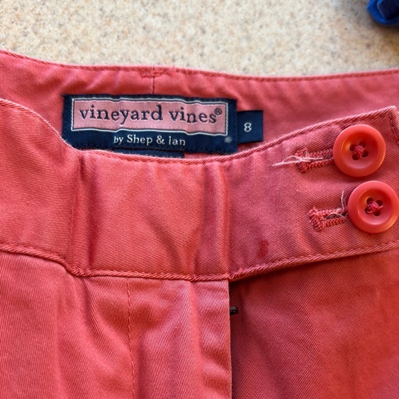 Vineyard Vines women’s Chino capris- Red, Blue, Black, Coral - Picture 4 of 15